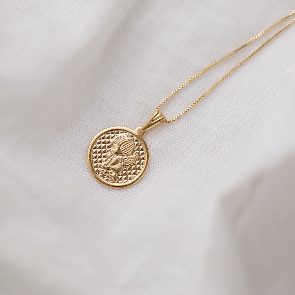 Angel Necklace | 18k Gold Filled - Picture 3 of 7
